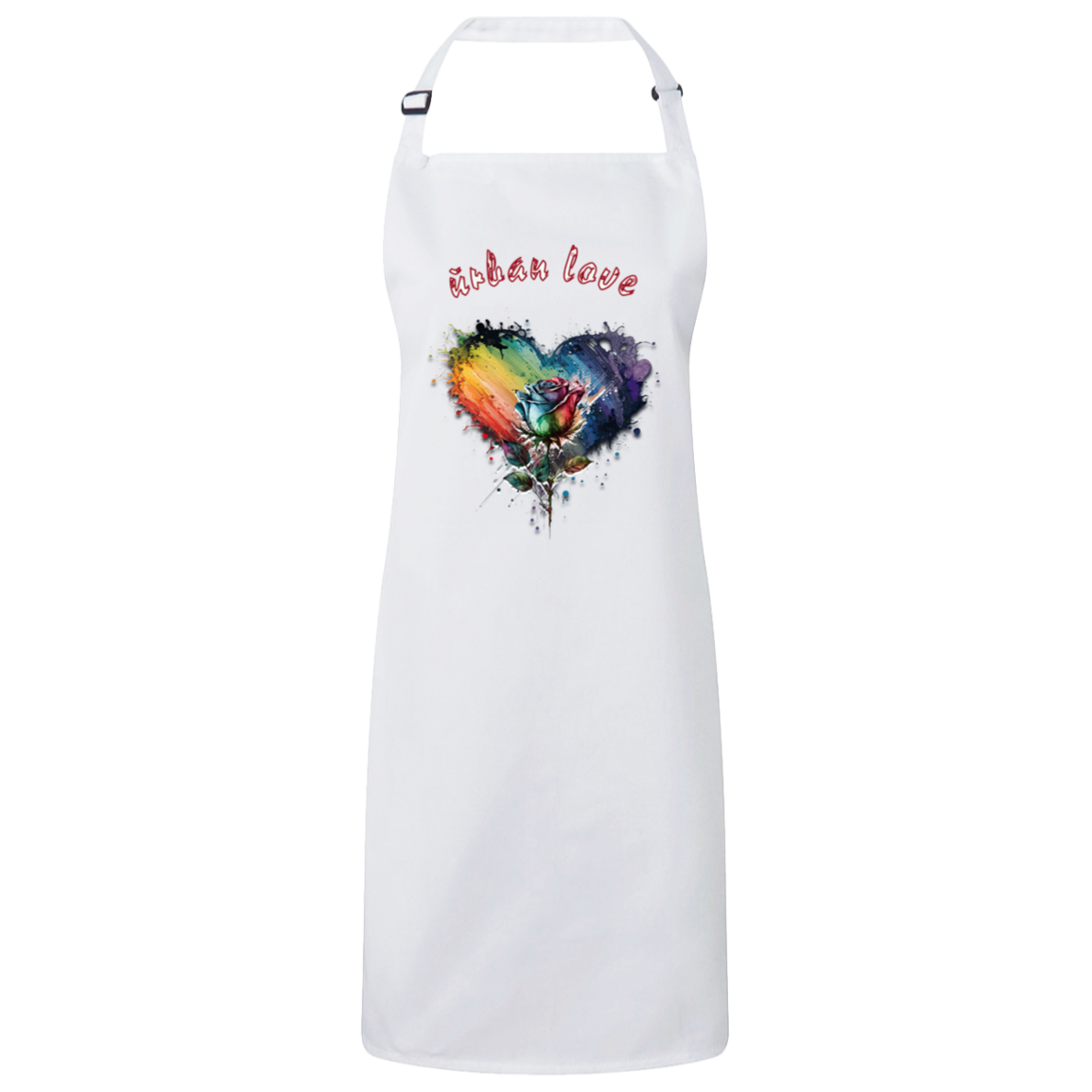 Urban Love Sustainable Unisex Bib Apron