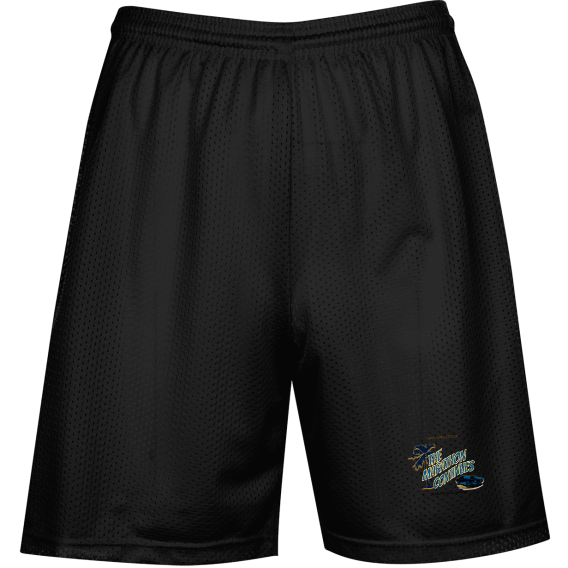 The Marathon Continues Performance Mesh Shorts