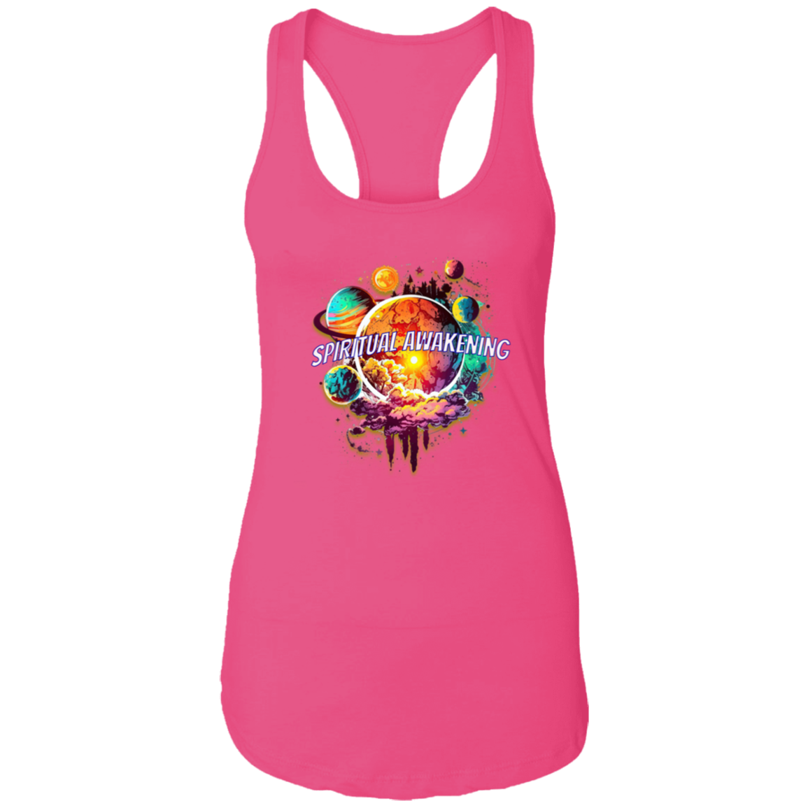 Spiritual Awakening Ladies Ideal Racerback Tank