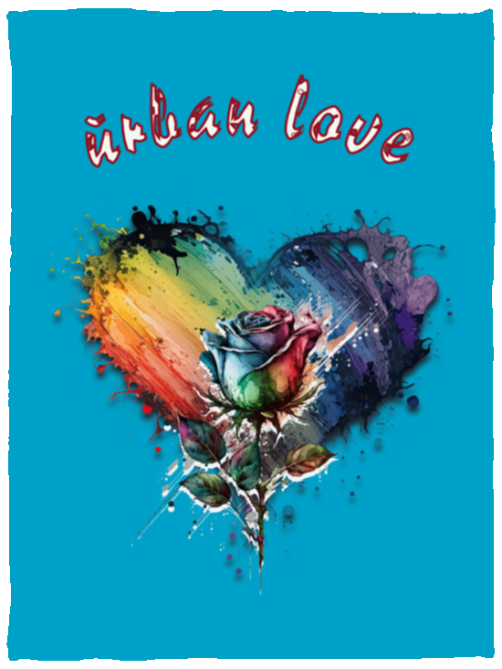 Urban Love Plush Fleece Blanket - 30x40