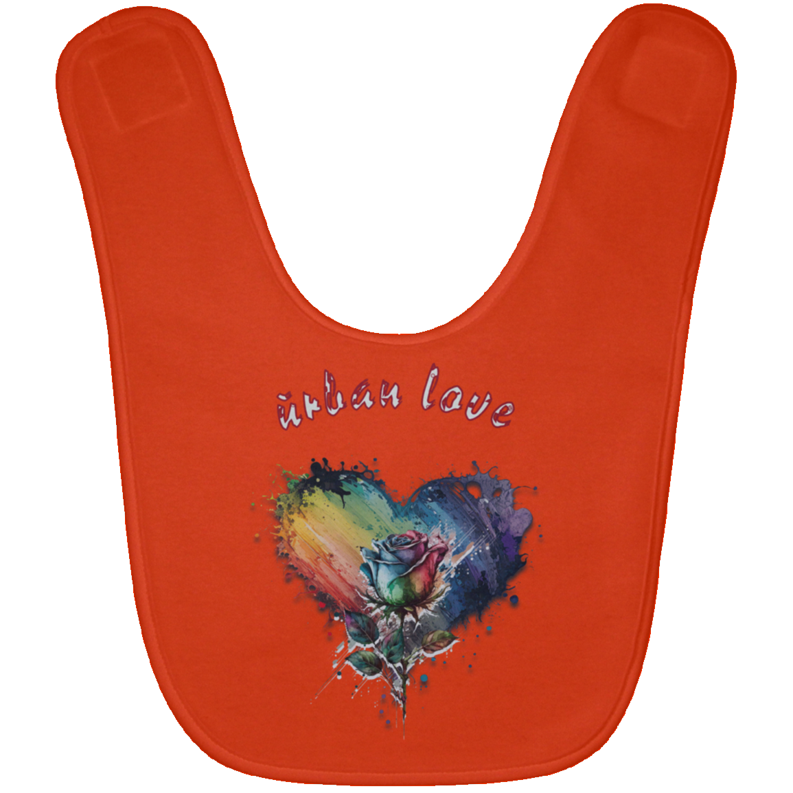 Urban Love Baby Bib