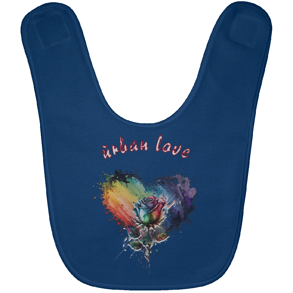 Urban Love Baby Bib