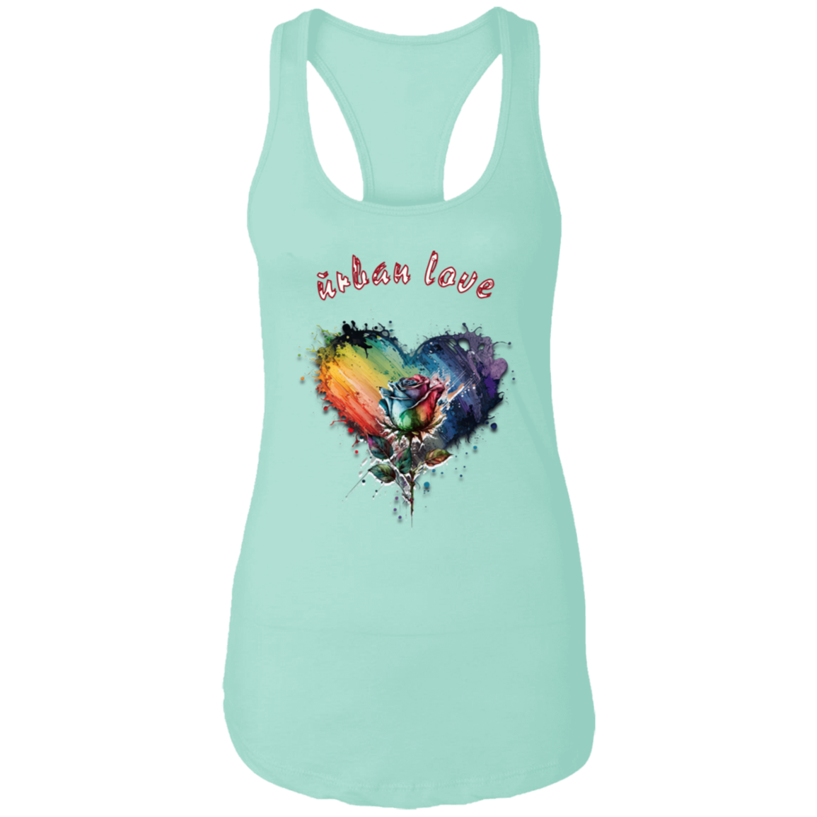 Urban Love Ladies Ideal Racerback Tank