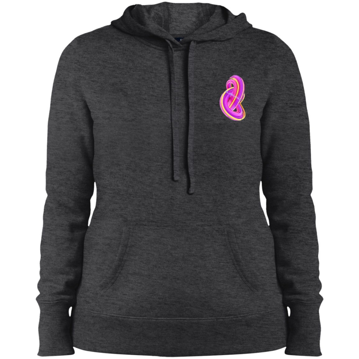 BubbleGum Ladies' Pullover Hooded Sweatshirt