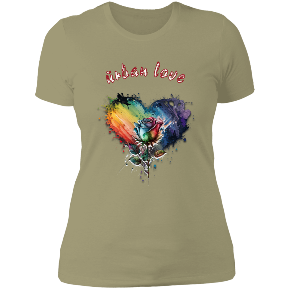 Urban Love Ladies' Boyfriend T-Shirt