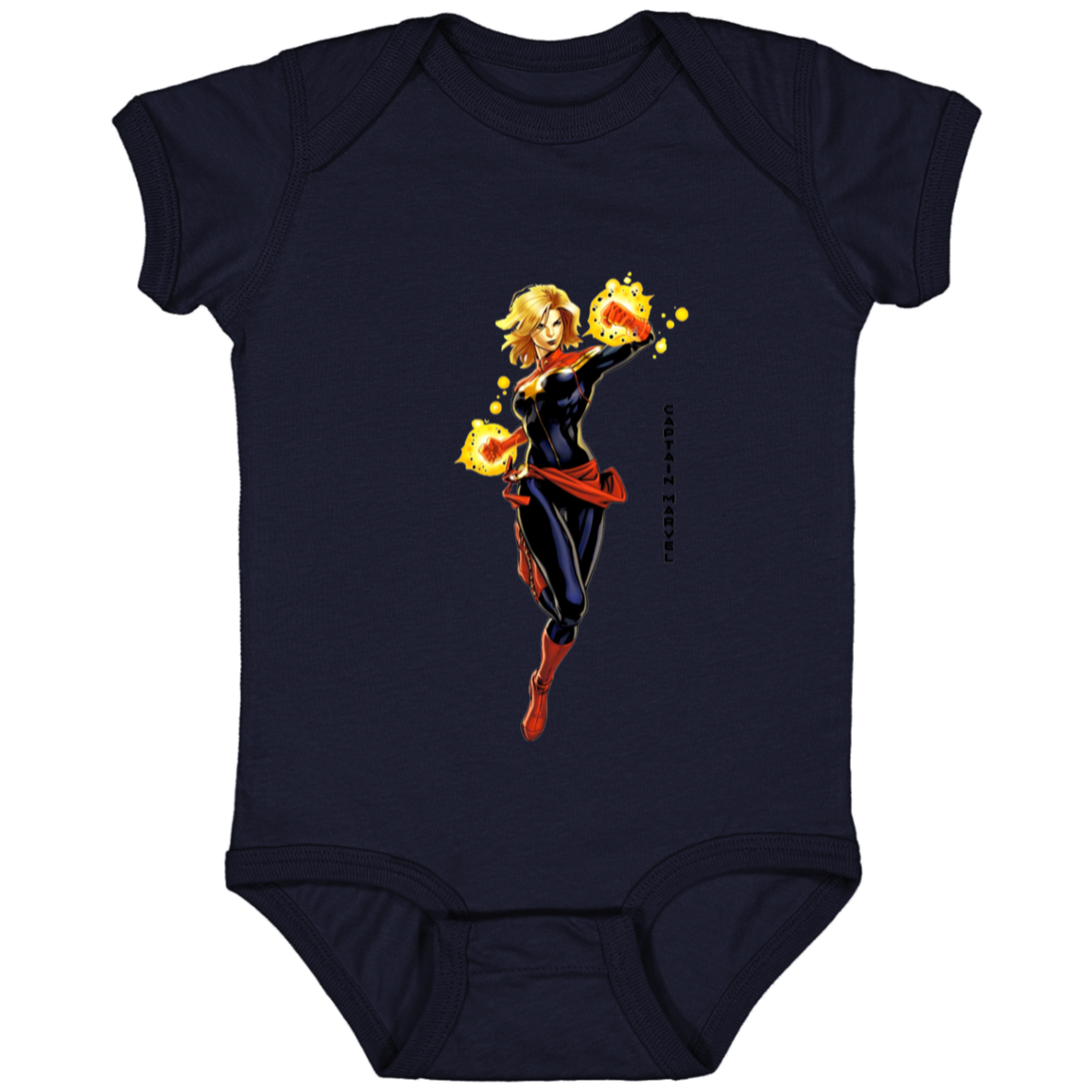 Captain Marvel Infant Fine Jersey Bodysuit