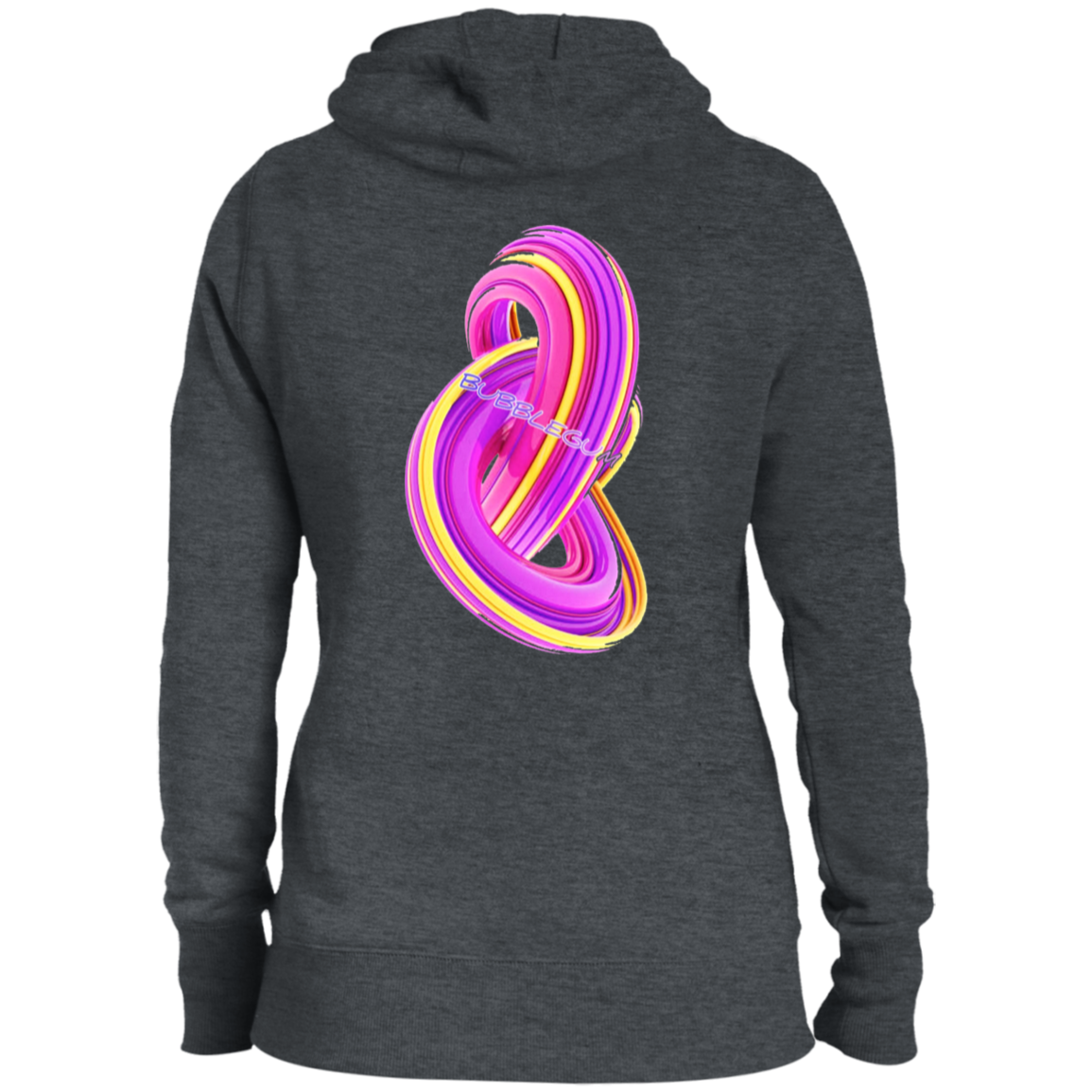 BubbleGum Ladies' Pullover Hooded Sweatshirt