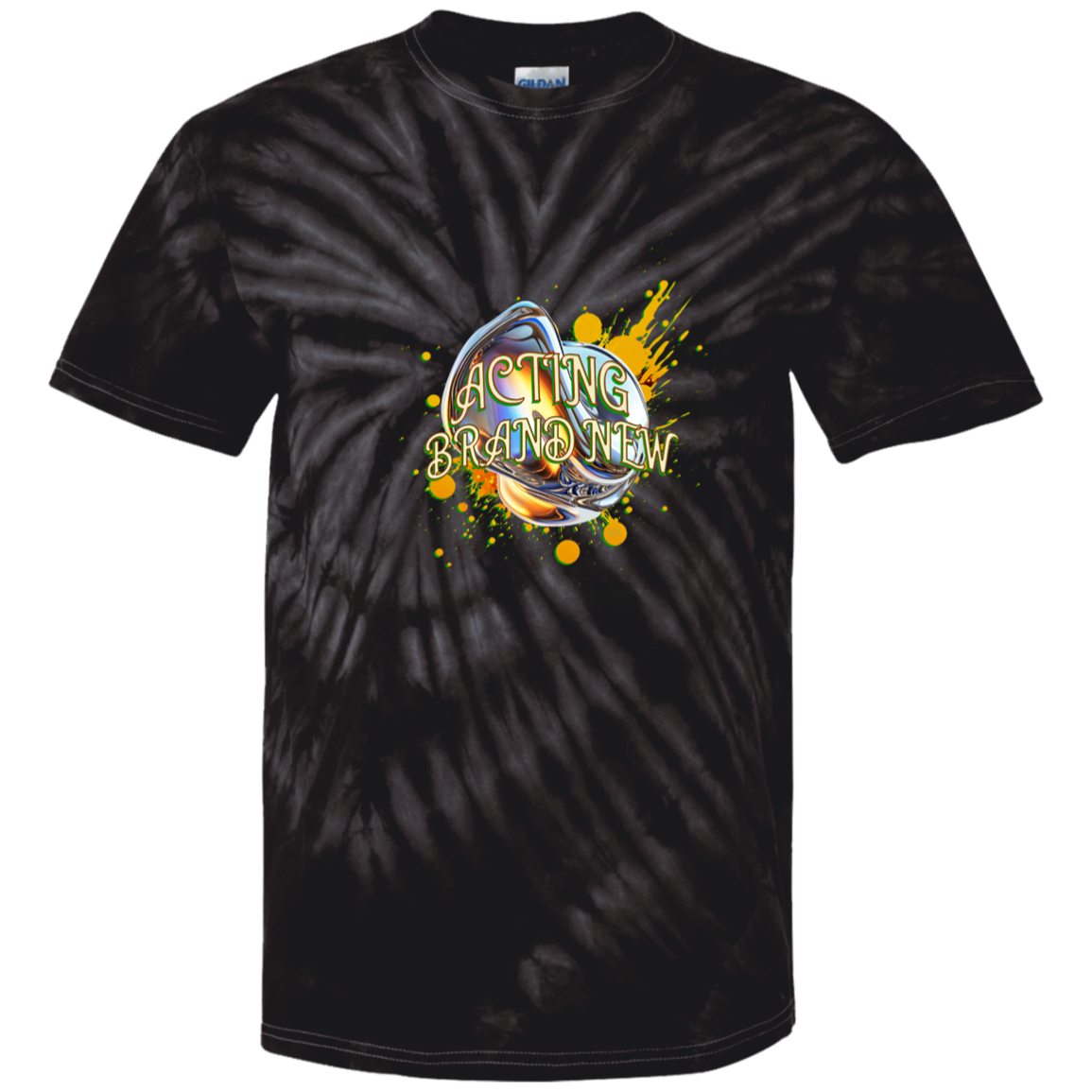 Acting Brand New 100% Cotton Tie Dye T-Shirt