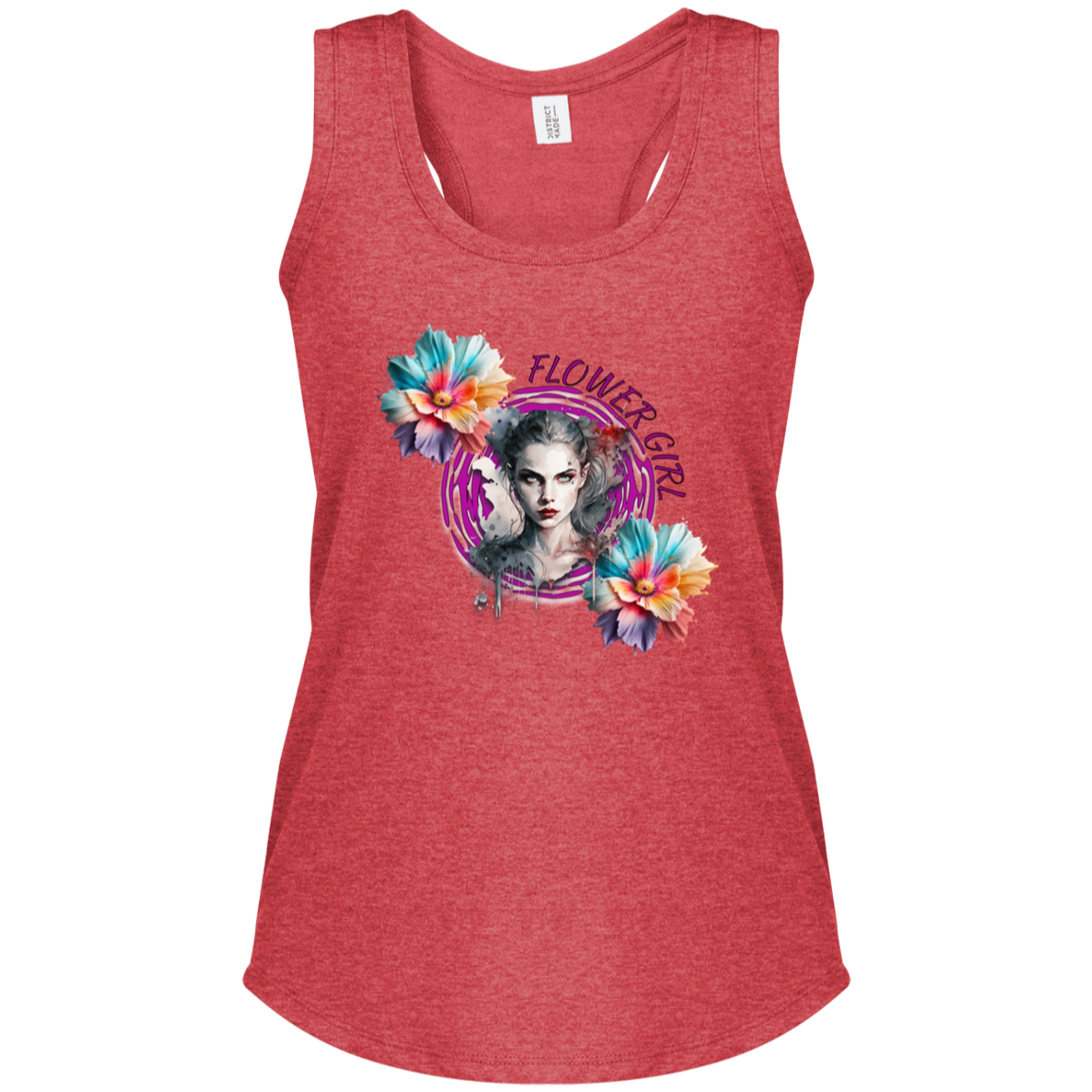 Flower Girl Women's Perfect Tri Racerback Tank