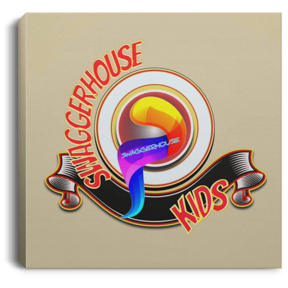 Swaggerhouse Kids Square Canvas .75in Frame