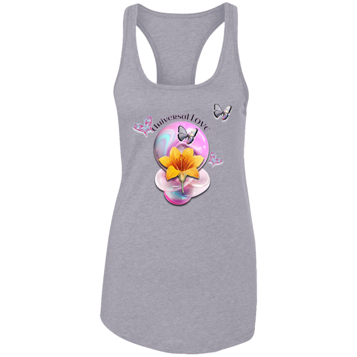 Universal Love Ladies Ideal Racerback Tank