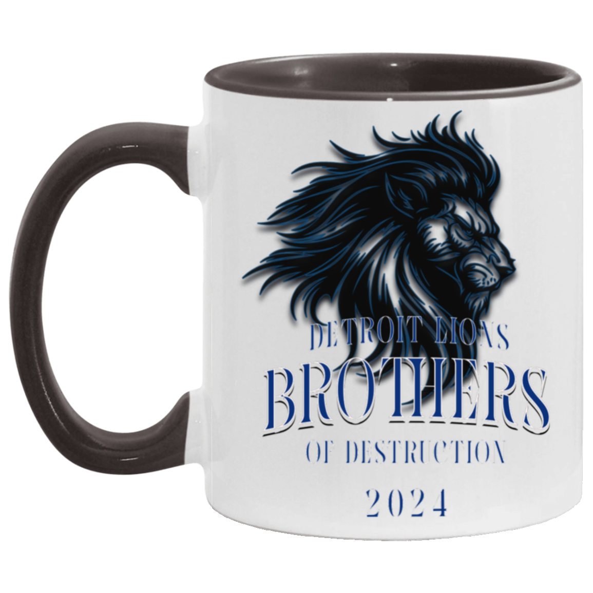 Detroit Lions Brothers of Destruction 11oz Accent Mug