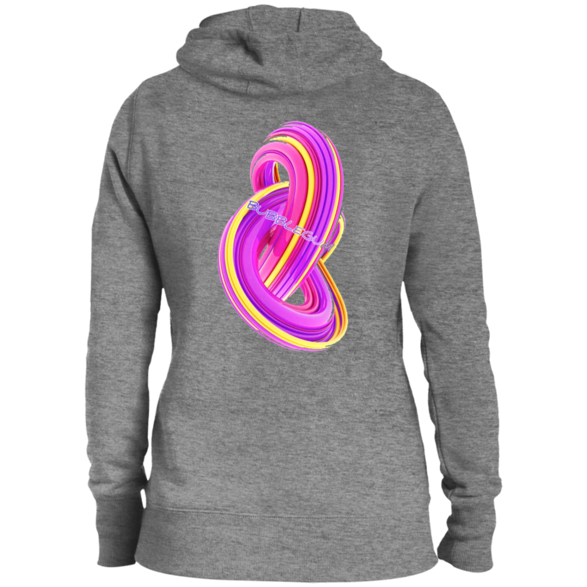 BubbleGum Ladies' Pullover Hooded Sweatshirt