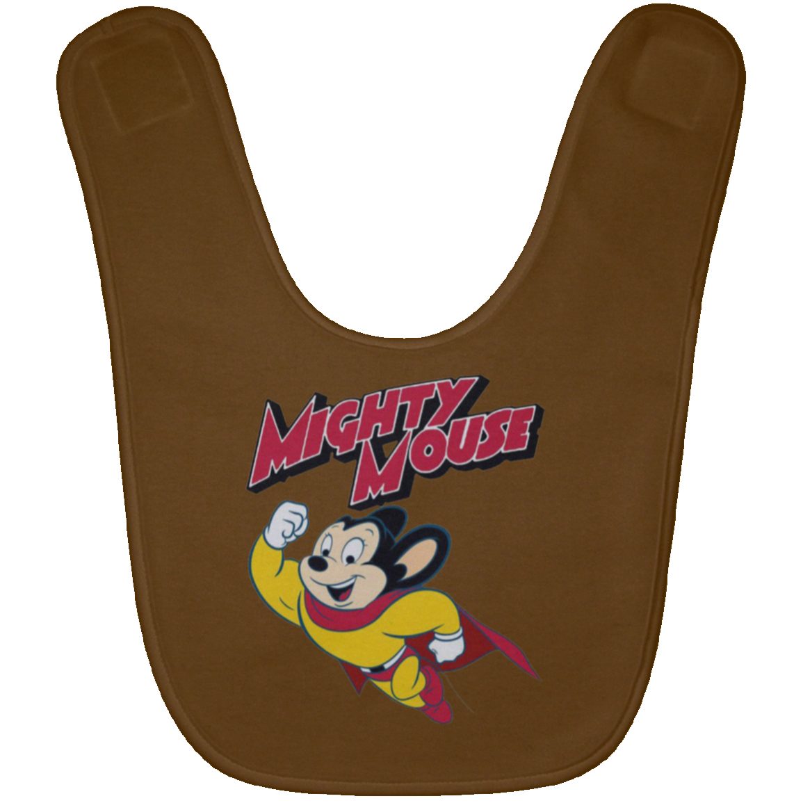 Mighty Mouse Baby Bib