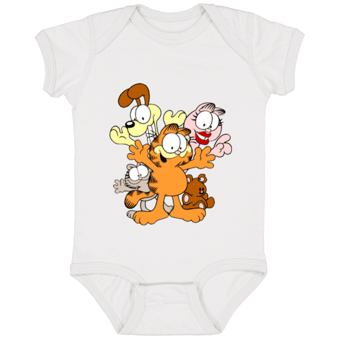 Garfield & Friends Infant Fine Jersey Bodysuit