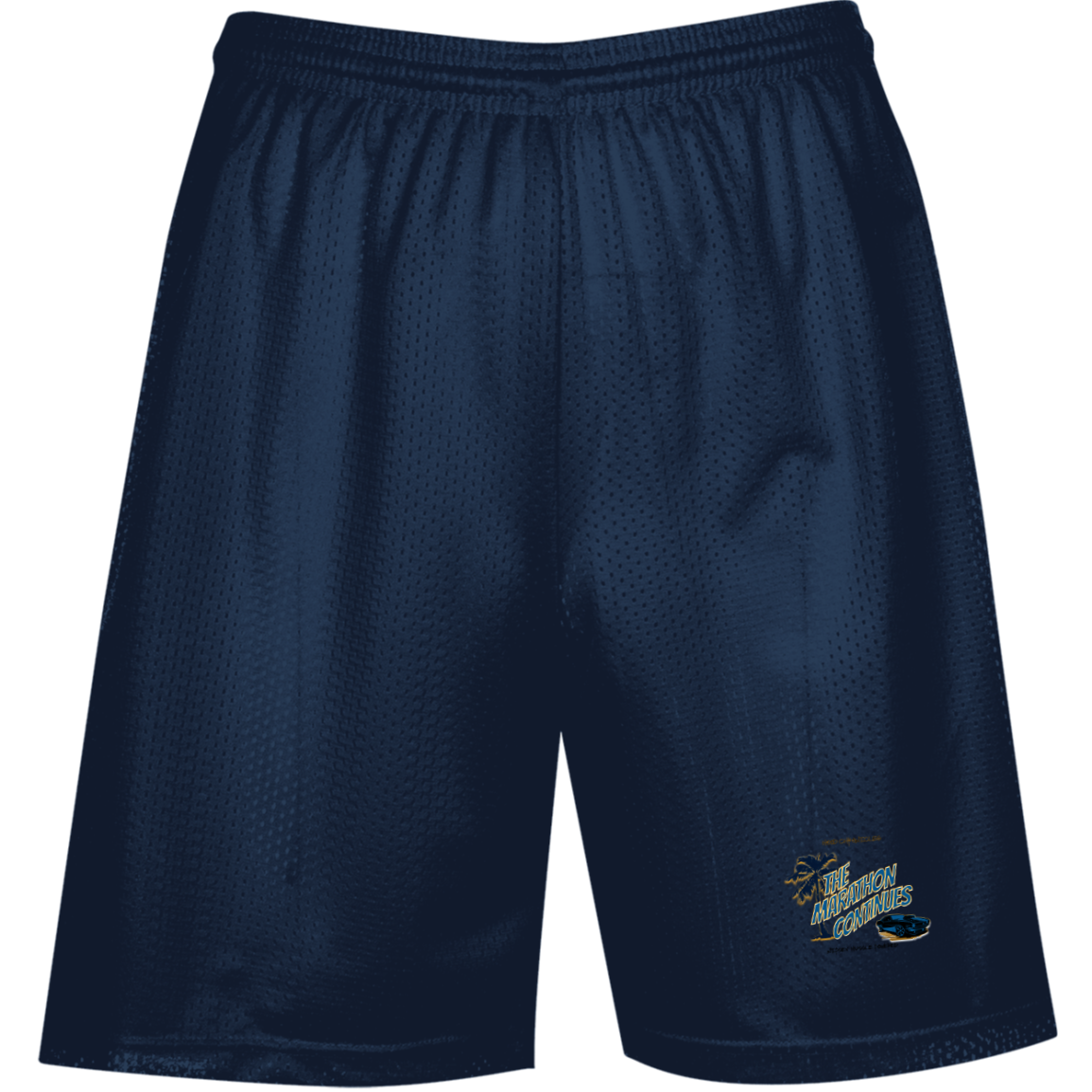 The Marathon Continues Performance Mesh Shorts