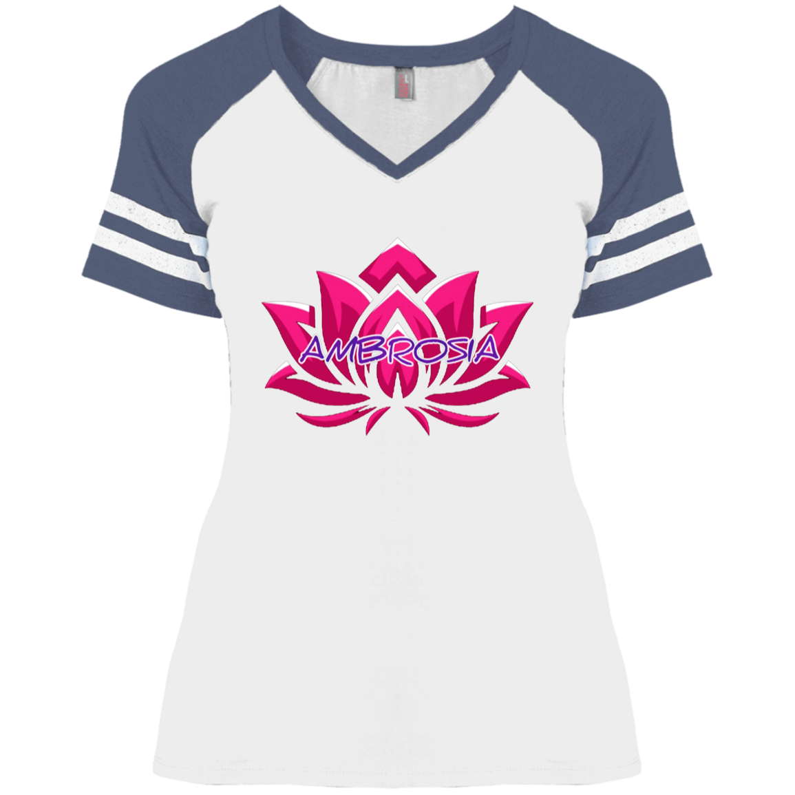 Ambrosia Ladies' Game V-Neck T-Shirt