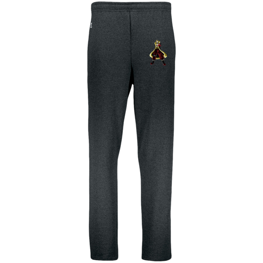 Heart DBS HBM Dri-Power Open Bottom Pocket Sweatpants