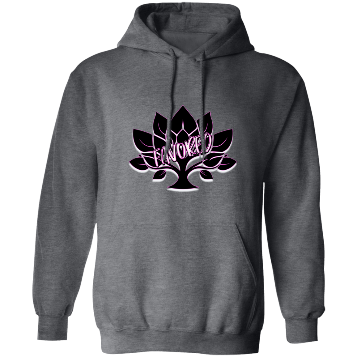 Pink Favored Gildan Unisex Pullover Hoodie