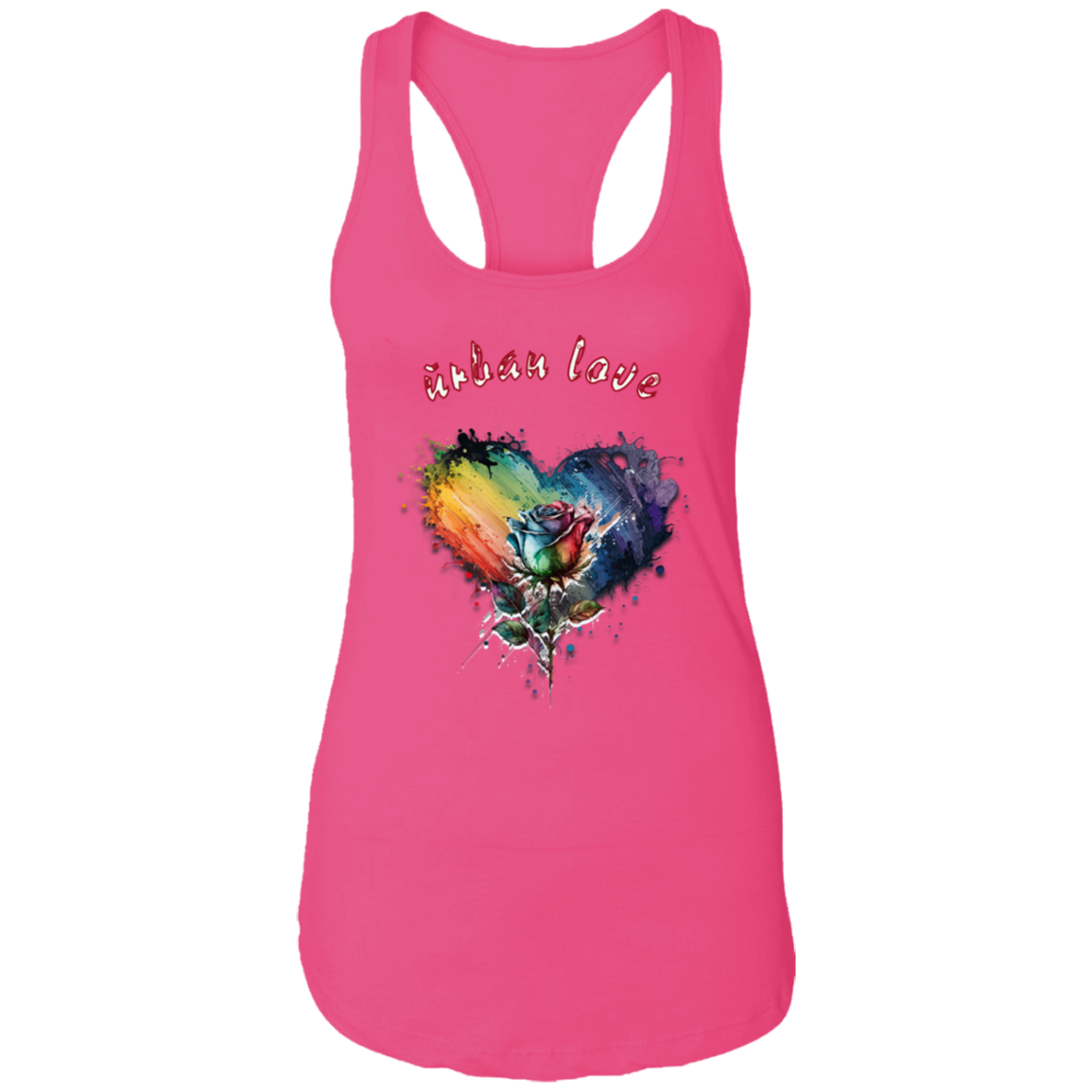 Urban Love Ladies Ideal Racerback Tank