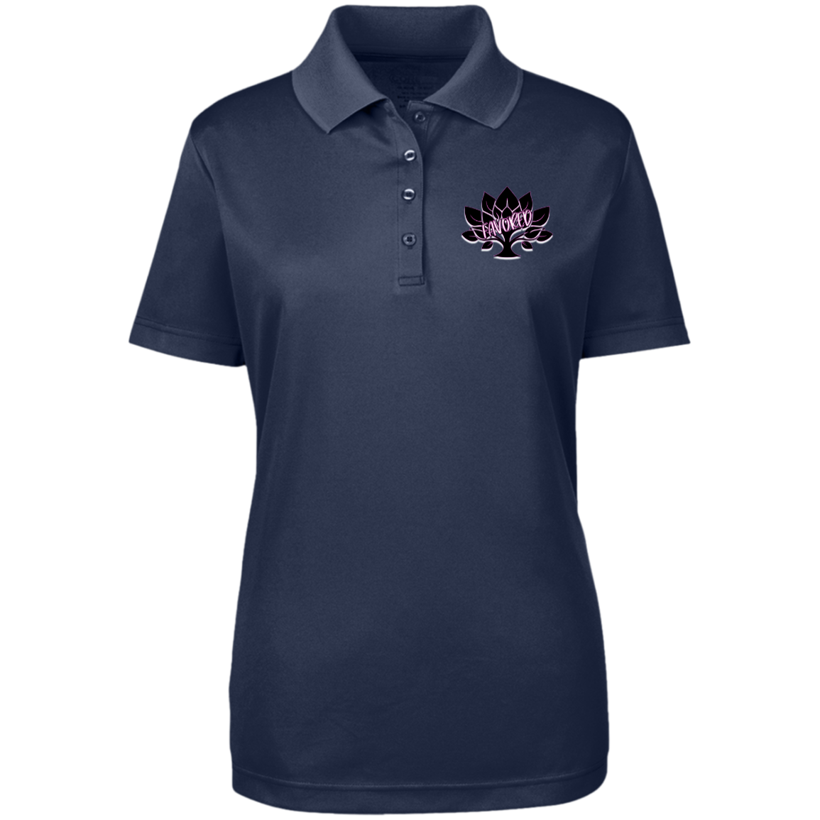 Pink Favored Core 365 Womens Origin Pique Polo