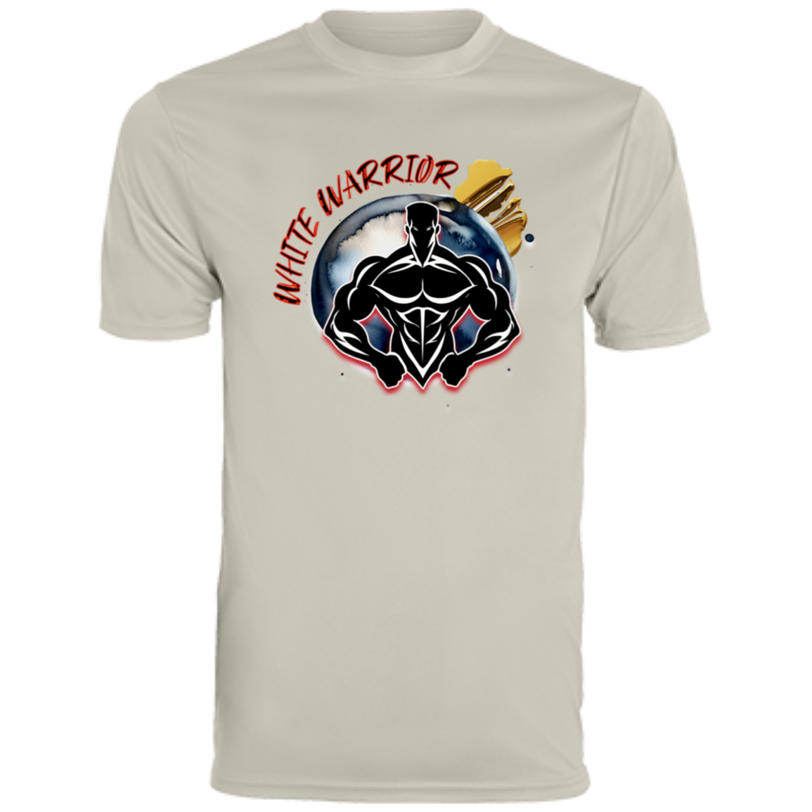 White Warrior  790 Men's Moisture-Wicking Tee