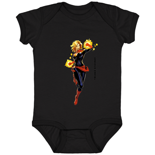 Captain Marvel Infant Fine Jersey Bodysuit