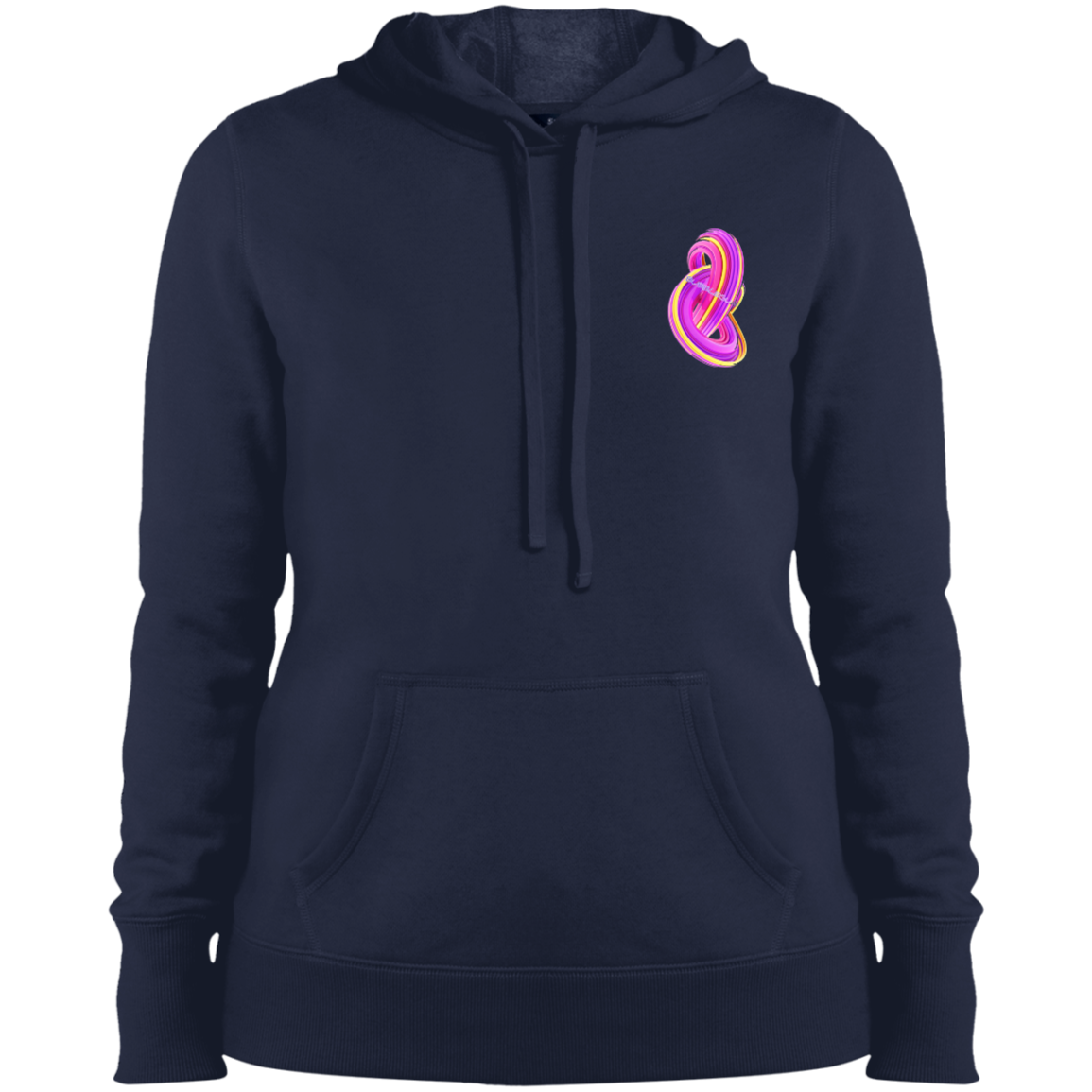 BubbleGum Ladies' Pullover Hooded Sweatshirt