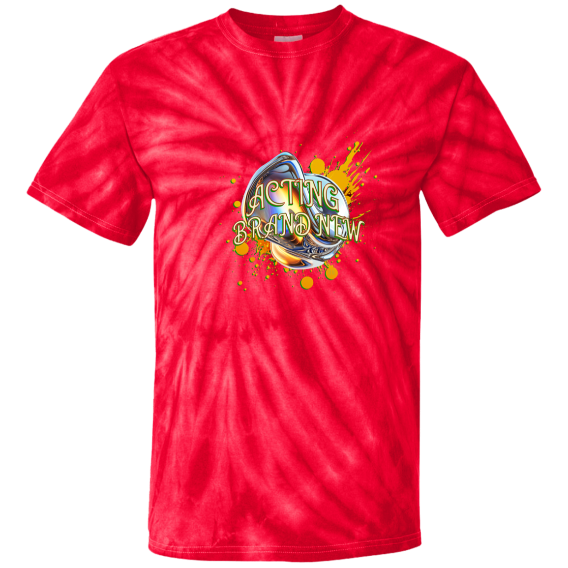 Acting Brand New 100% Cotton Tie Dye T-Shirt