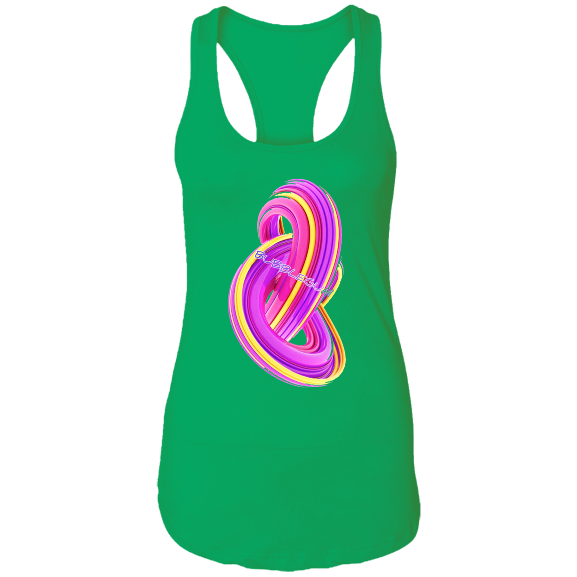 BubbleGum Ladies Ideal Racerback Tank