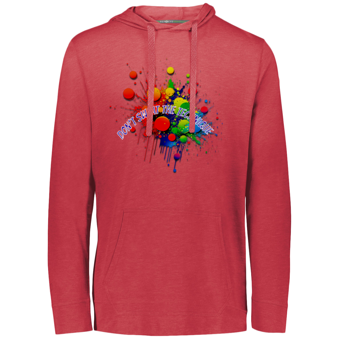 Don't Sweat the Technique Eco Triblend T-Shirt Hoodie