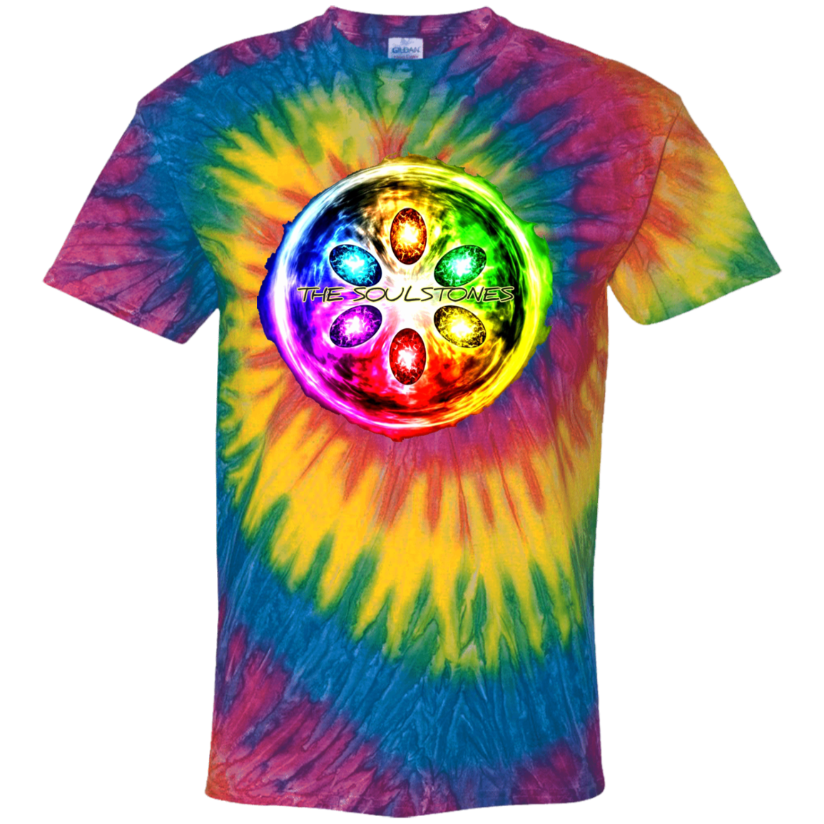 Soulstones 100% Cotton Tie Dye T-Shirt