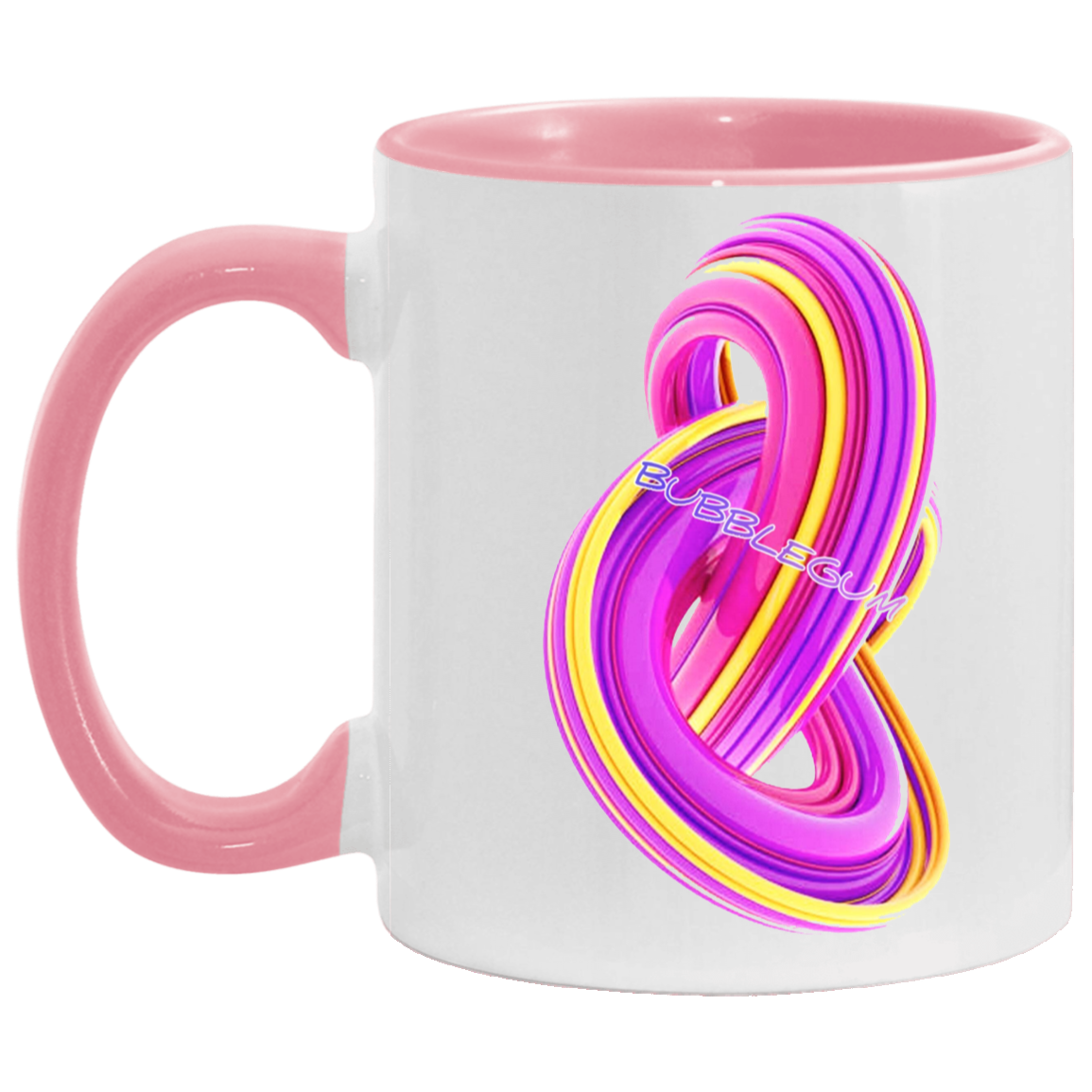 BubbleGum 11oz Accent Mug