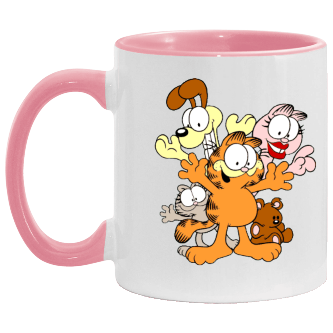 Garfield & Friends 11oz Accent Mug