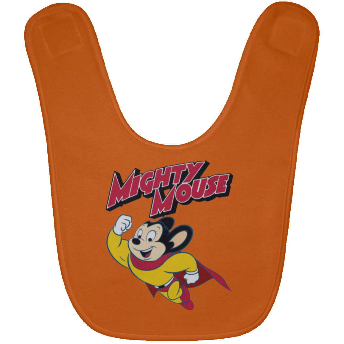 Mighty Mouse Baby Bib