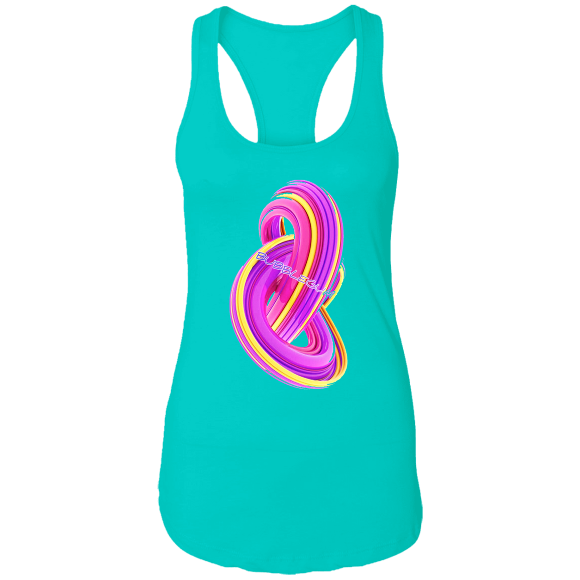 BubbleGum Ladies Ideal Racerback Tank