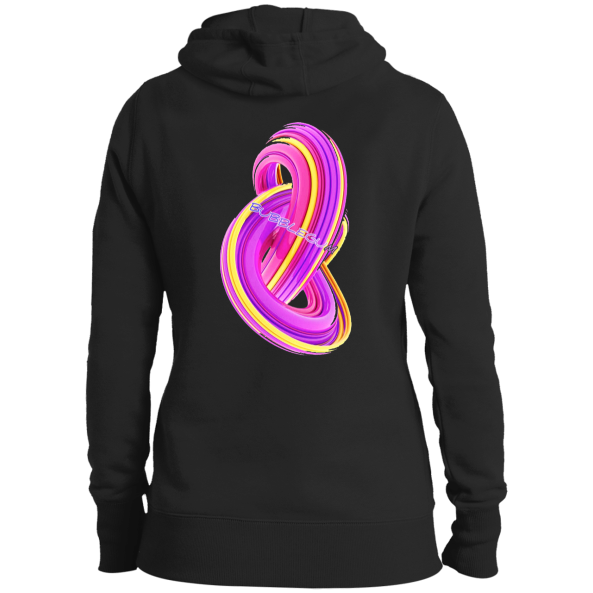 BubbleGum Ladies' Pullover Hooded Sweatshirt