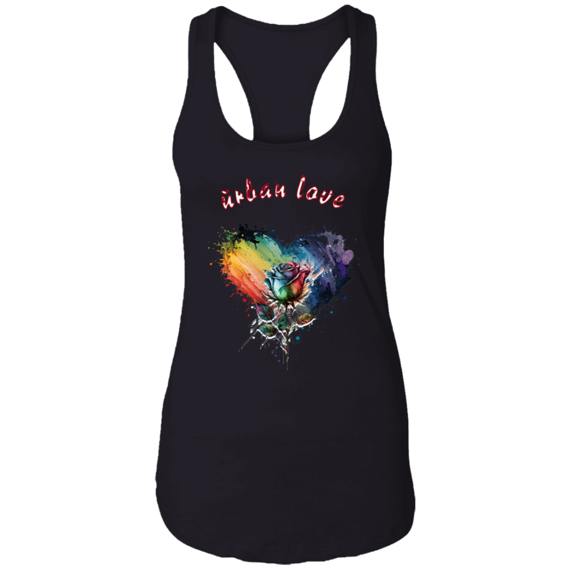 Urban Love Ladies Ideal Racerback Tank