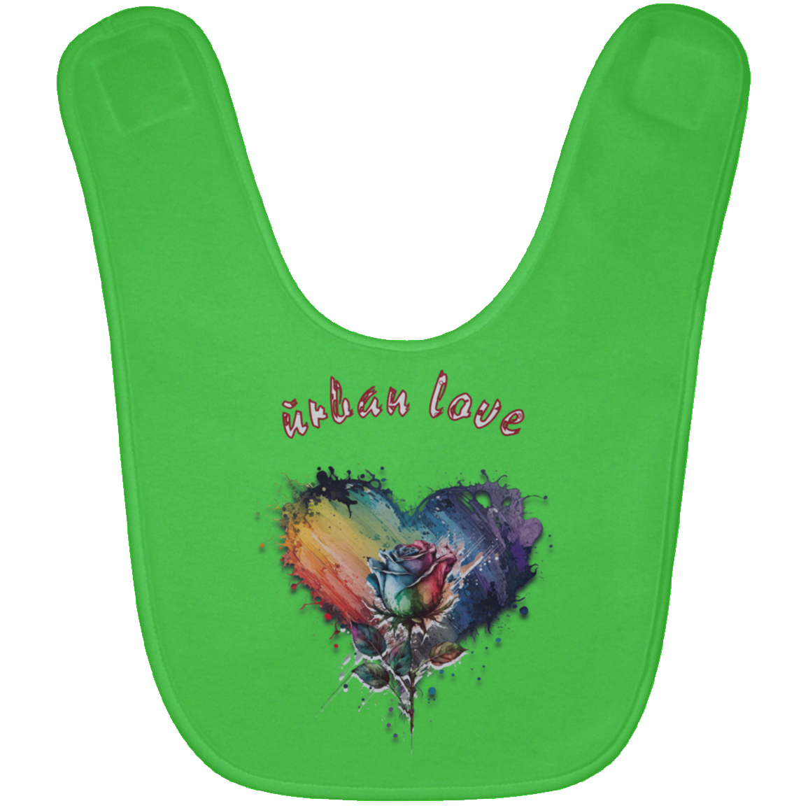 Urban Love Baby Bib