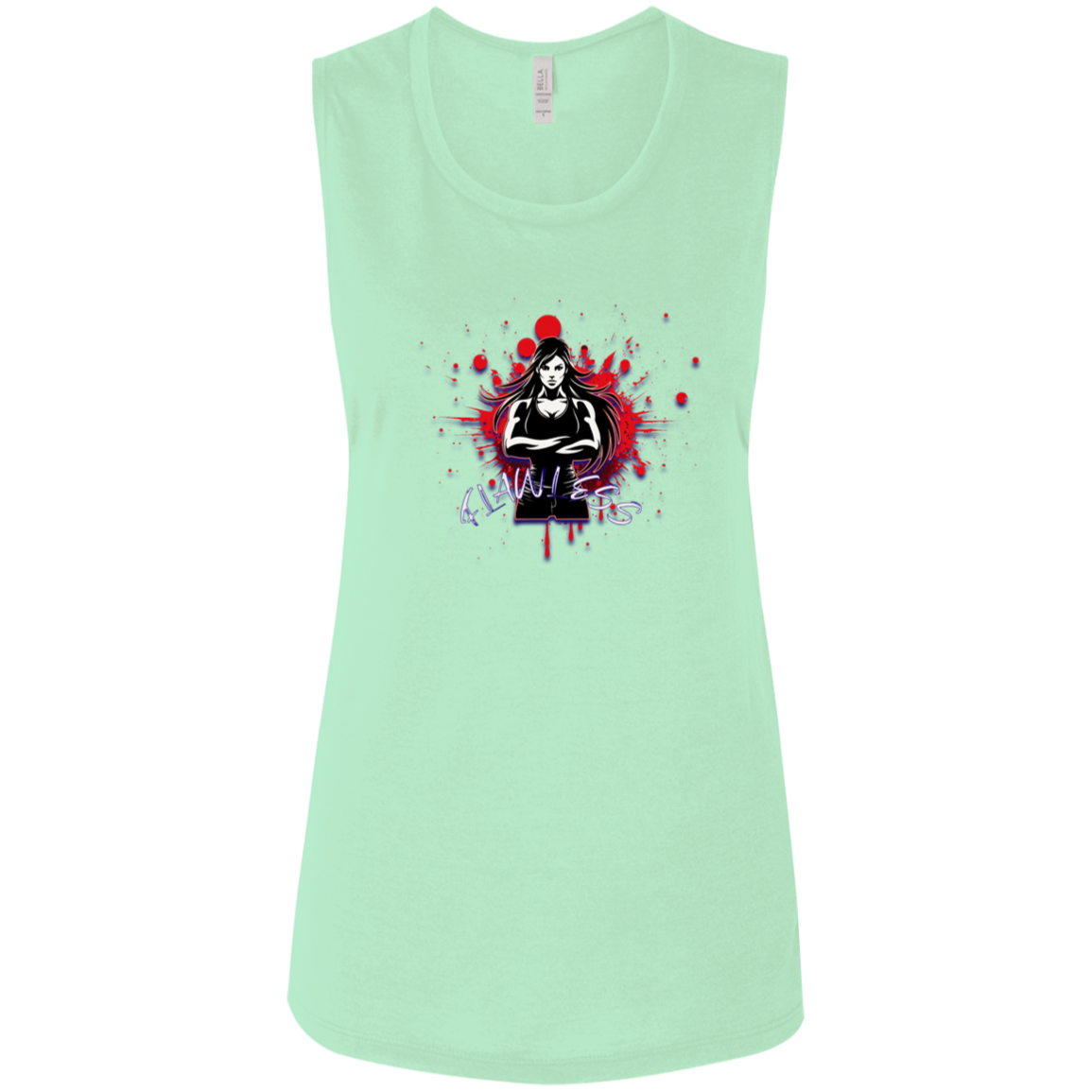 Flawless Ladies' Flowy Muscle Tank