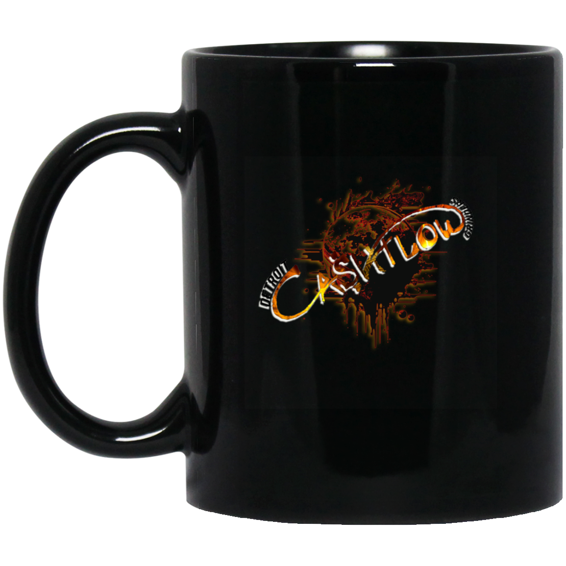 Detroit Cashflow Grinders 11oz Black Mug