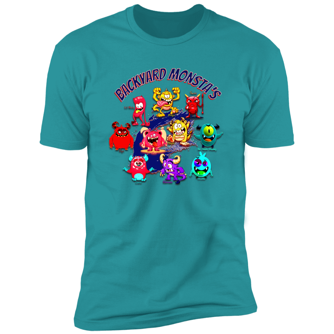 Backyard Monsta's Premium Short Sleeve T-Shirt