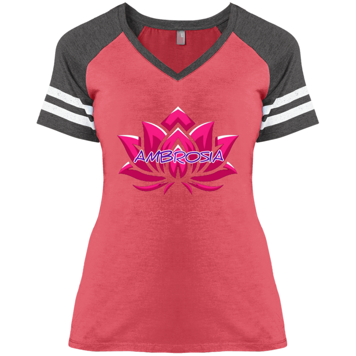 Ambrosia Ladies' Game V-Neck T-Shirt