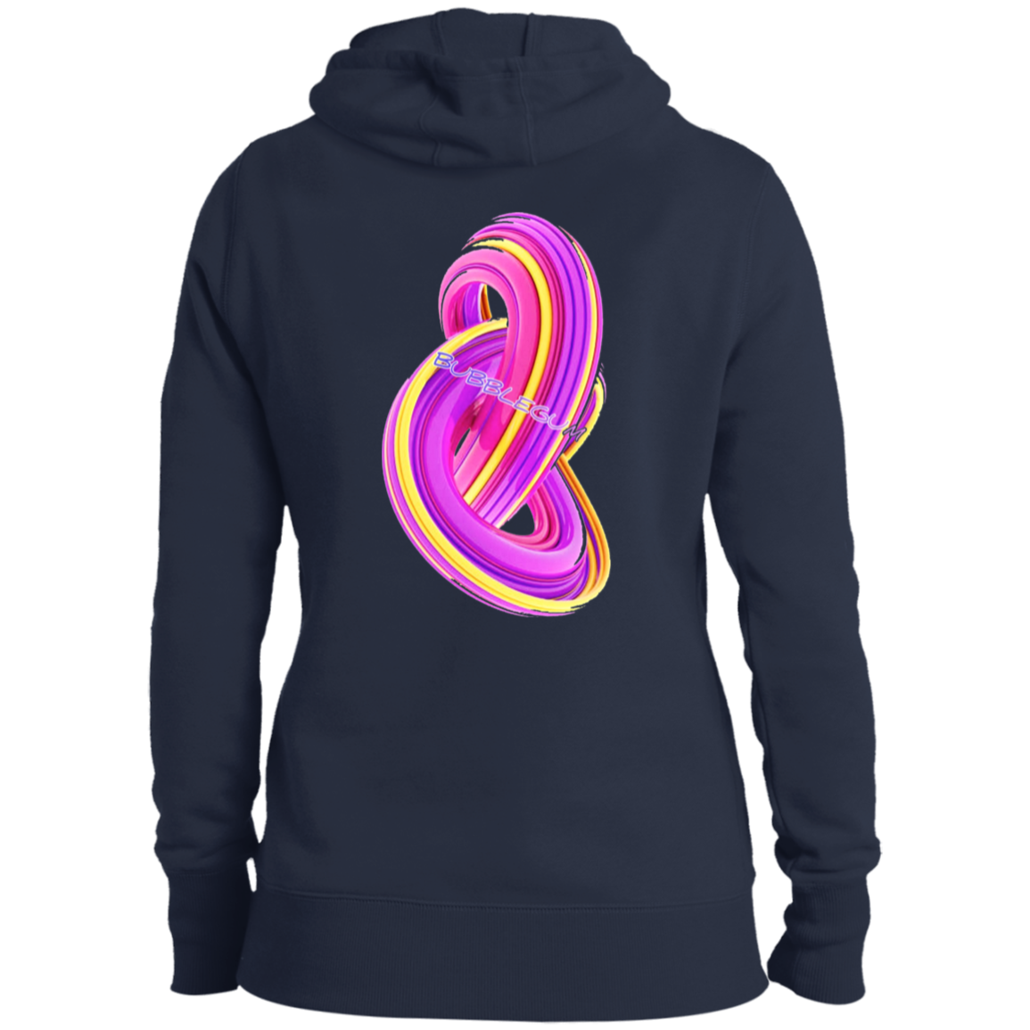 BubbleGum Ladies' Pullover Hooded Sweatshirt