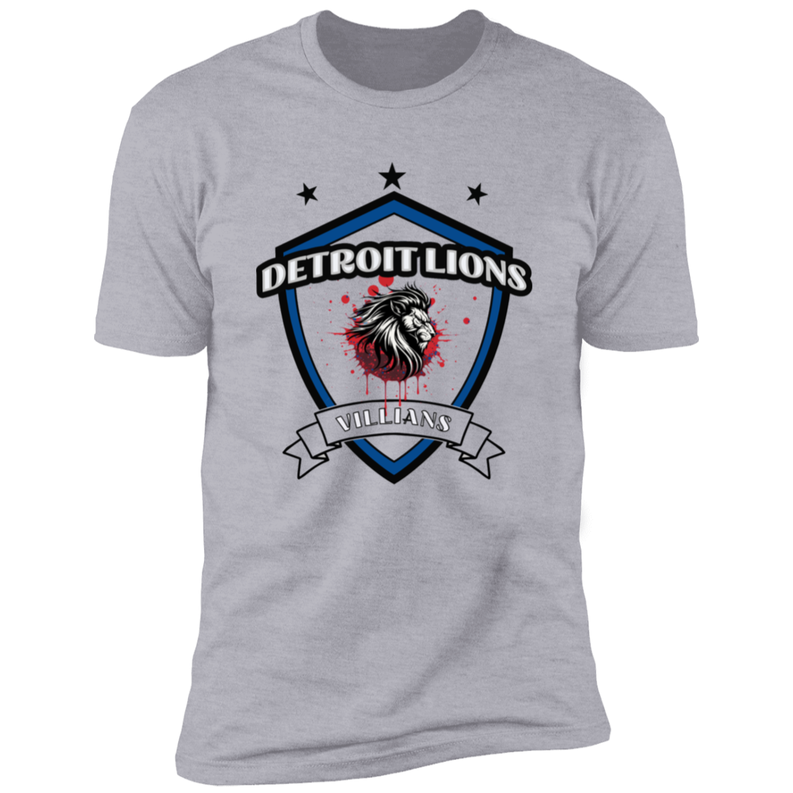 Detroit Lions Villian Premium Short Sleeve T-Shirt