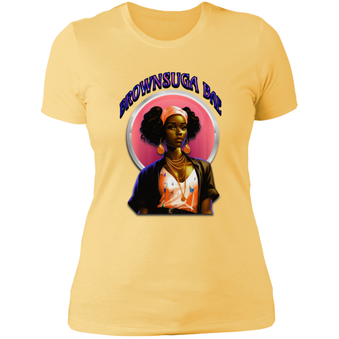 BrownSuga Bae Ladies' Boyfriend T-Shirt