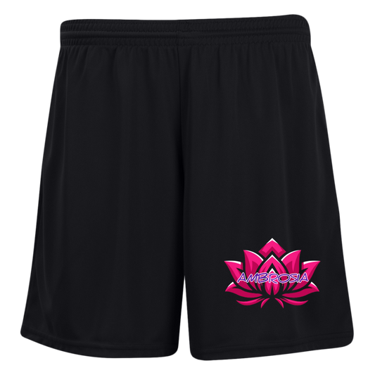 Ambrosia Ladies' Moisture-Wicking 7 inch Inseam Training Shorts