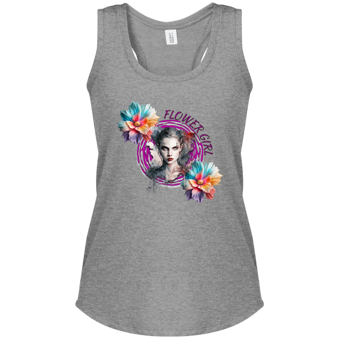 Flower Girl Women's Perfect Tri Racerback Tank