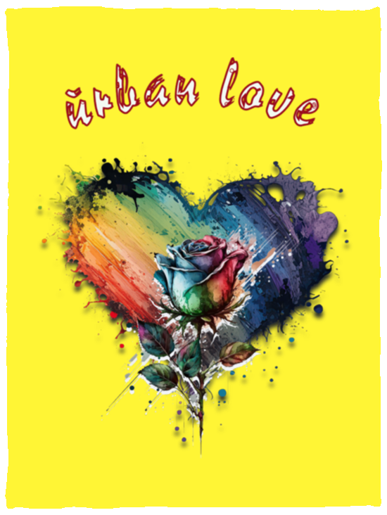 Urban Love Plush Fleece Blanket - 30x40