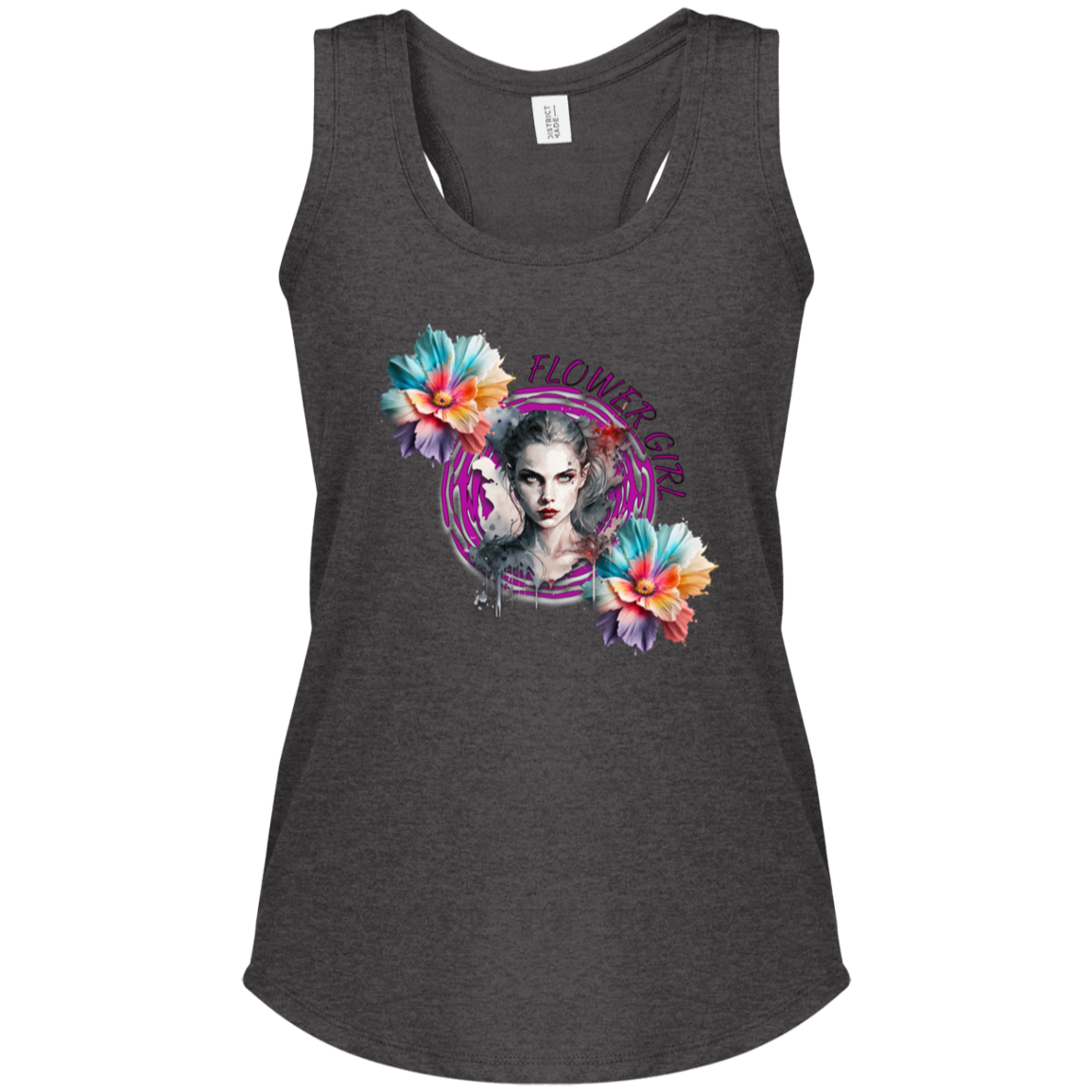 Flower Girl Women's Perfect Tri Racerback Tank